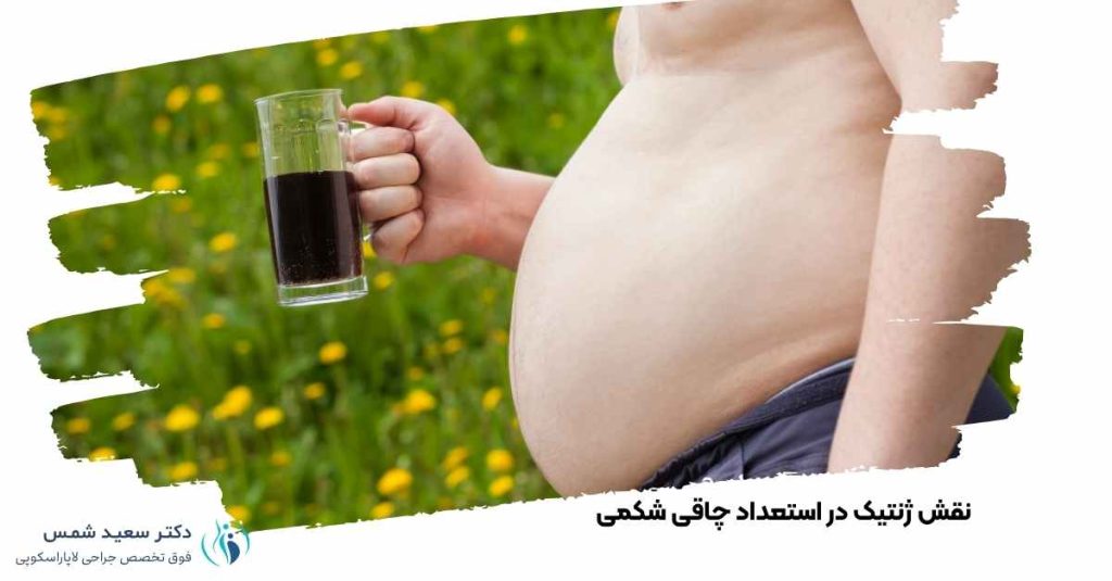نقش ژنتیک در استعداد چاقی شکمی