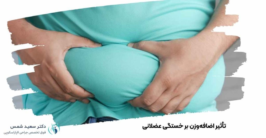 تأثیر اضافهوزن بر خستگی عضلانی