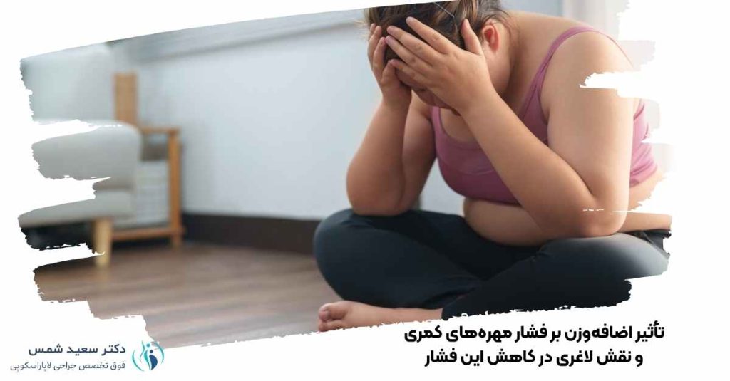 تأثیر اضافهوزن بر فشار مهرههای کمری و نقش لاغری در کاهش فشار